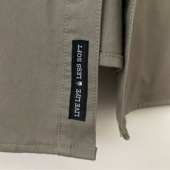 Alaskan Harogear by Duluth Trading Co Stone Run Standard Fit Overshirt Size 2X - Picture 3 of 6